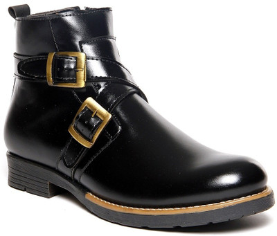 

Bacca Bucci Black Boots For Men(Black