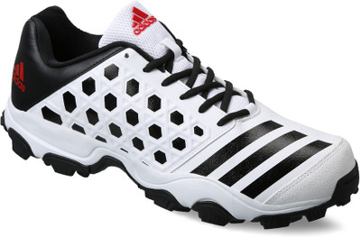 

ADIDAS Cricket Shoes For Men(White, Black