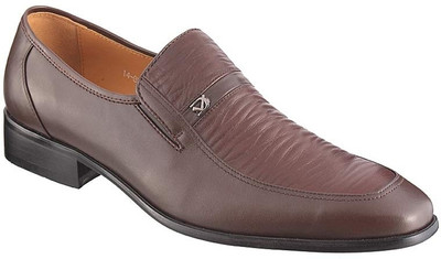 

Metro Da Vinchi Slip On Shoes For Men(Brown, 12;brown