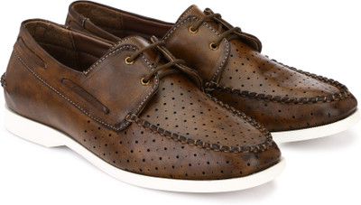 

Prolific Boat Shoes For Men(Brown