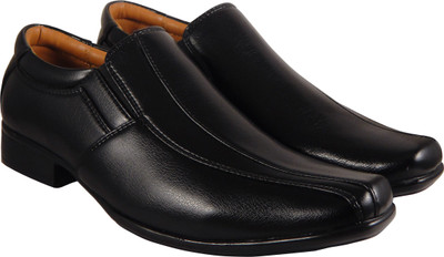 

Action Synergy Men's PUG4270 Black Formal Slip On For Men(Black