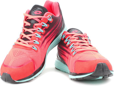 Lotto Windride Running Shoes For Men(Orange, Red), Red;black;orange