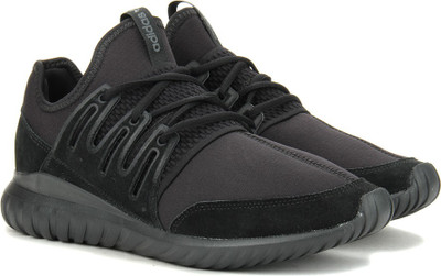 

ADIDAS ORIGINALS TUBULAR RADIAL Sneakers For Men(Black, Cblack/cblack/dkgrey