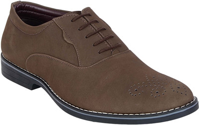 

Footoes Semi Formal Corporate Casuals For Men(Brown)