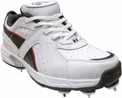 

Zigaro Cricket Shoes For Men(White, Black