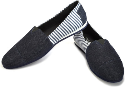FUNK Loug Navy and White Casuals For Men(Navy, White, Vy and white
