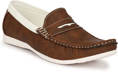 Life Stride LSRBROWN-10 Loafers For Men(Brown