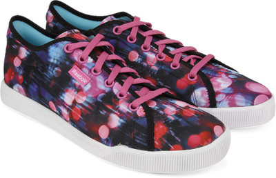

REEBOK SKYSCAPE RUNAROUND 2.0 Walking Shoes For Women, Black/berry/violet/pink