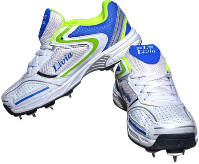 

Livia Spyket Cricket Shoes For Men(White)