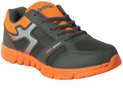 

Action 407-Grey-Orange Walking Shoes For Men(Grey