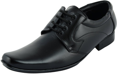 

LeatherKraft Lace Up For Men(Black