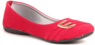 

Sindhi Footwear Ballerina Bellies For Women(Red)