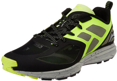 

Li-Ning Running Shoes For Men(Multicolor, Black fbgreen and cgrey