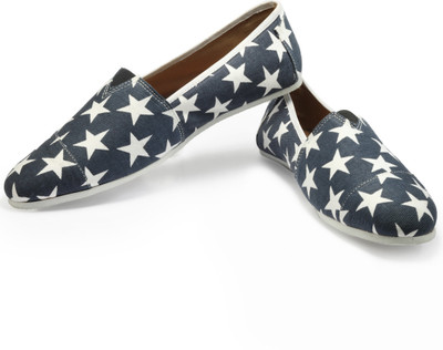 FUNK Houg Blue and White Casual Shoes For Men(Blue, White
