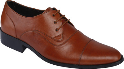 

Shoe Bazar Lace Up Shoes For Men(Tan)