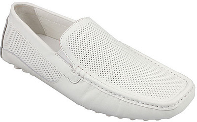 Metro Da Vinchi Loafers For Men(Black, 16;white