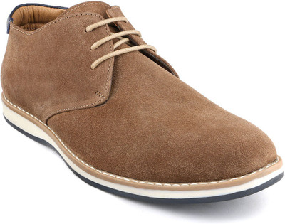 

Escaro Suede Leather Casuals For Men(Tan, Camel