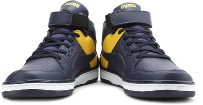 

Puma Unlimited Mid DP Mid Ankle Sneakers For Men(Blue, Yellow, Peacoat-dandelion