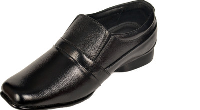 

RICH FIELD Men New Formal Shoe Slip On For Men(Black
