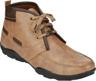 Rocozo Krazy Ankle Boots For Men(Tan, Camel
