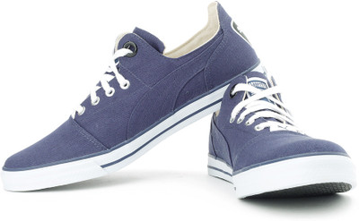 

Puma Limnos Canvas Shoes For Men(Blue, White), 04;insignia blue