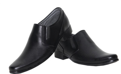 

Azzaro Black Bingo Slip On Shoes For Men(Black