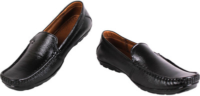 

Leather Soft Loafers For Men(Black)