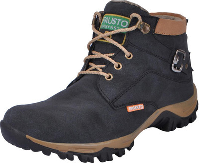 

FAUSTO Boots For Men(Black