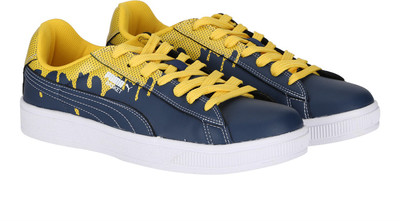 

Puma Basket City DP Sneakers For Men(Blue, Yellow, Insignia blue-dandelion