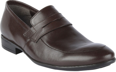 

Salt N Pepper 15-377 Koop Brown Slip On Shoes For Men(Brown