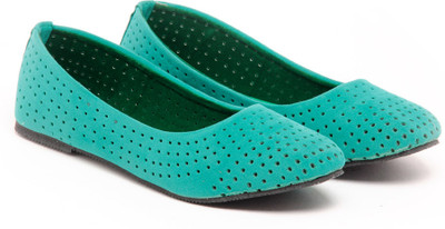 

TEN Comfortable Sea Women Bellies For Women(Green), Sea green