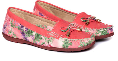 

Adorn Latest Fashion Loafers For Women(Red, Applered