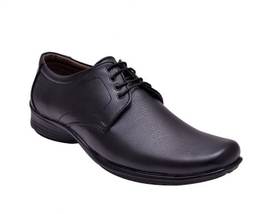 

John Karsun Angel Lace Up Shoes For Men(Black