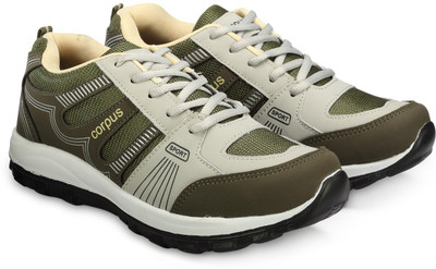 Buy Lakhani touch 111 Running Shoes For Men Olive on Flipkart