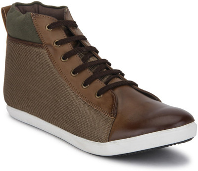 

Knotty Derby James Ankle Sneakers For Men(Tan, Olive