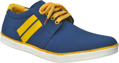 Molessi Canvas Shoes For Men(Blue), 05;blue