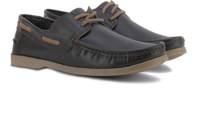 

United Colors of Benetton Men Boat shoes For Men(Brown, 901
