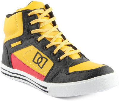 

Dox Dox Men's BlackYellowRed Sneakers Casuals For Men(Yellow), Blackyellow