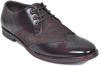 

M & M Party Wear Shoes For Men(Brown)