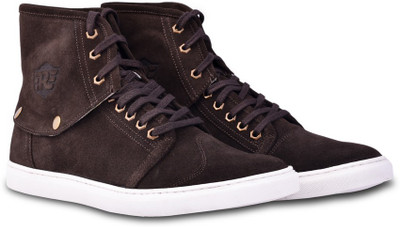 

Royal Enfield Darwen -detachable suede sneaker Sneakers For Men(Brown