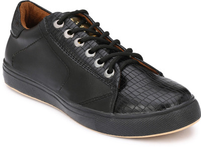 

Peponi Sneakers Corporate Casuals For Men(Black