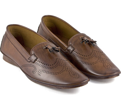 

DeVEE Samuel Flux 2nd Edition Brown Loafers For Men(Brown, Tan