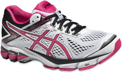 

Asics GT-1000  Running Shoes For Women(Multicolor, White/azalea/black