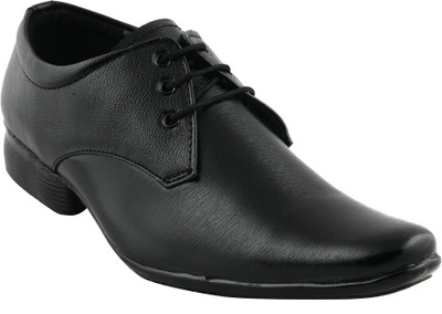 

Kraasa Basic Pattern Lace Up Shoes For Men(Black)
