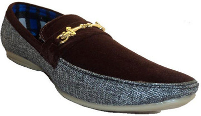 

Mode Loafers For Men(Brown)