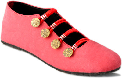

Myra Denim Bellies For Women(Pink)