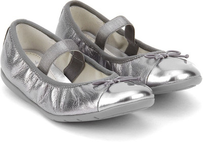

Clarks Girls, Silver leather