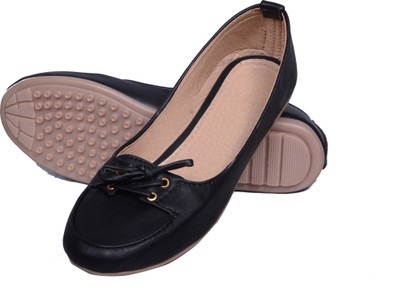 

Skor Footwear L-151 Black Bellies For Women(Black)