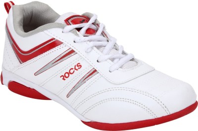 WSL Rocks Endurance Plus Walking Shoes For Men(Red, White , 10 UK/India)