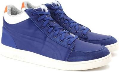 Puma MCQ SERVE MID Blue Sneakers